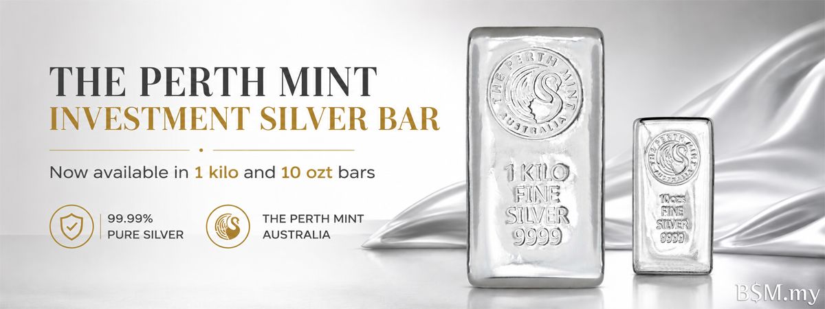 Perth Mint Investment 999 Silver Bars