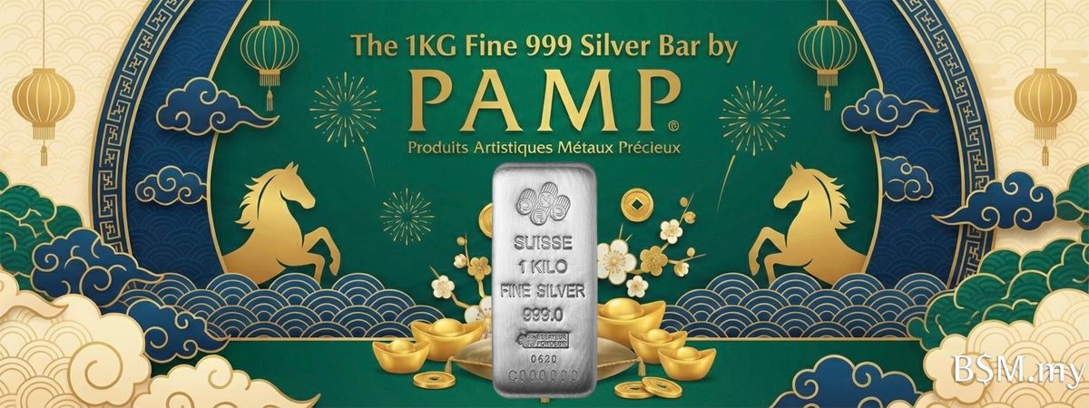 PAMP Silver Kilo Silver Bar