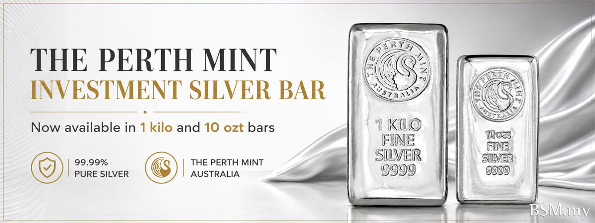 Perth Mint Investment 999 Silver Bars